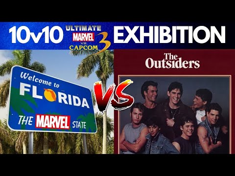 10v10 UMvC3 Florida vs The Outsiders at CEO 2021 (RayRay, Flocker, Livinlegend26)