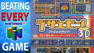 Beating EVERY N64 Game - Dezaemon 3D (150/394)