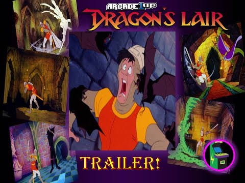 Arcade 1Up's DRAGON'S LAIR Arcade Machine Trailer!