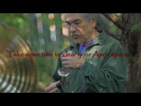 Auric Clearing Meditation w/Obsidian Wind Chimes~1 hr