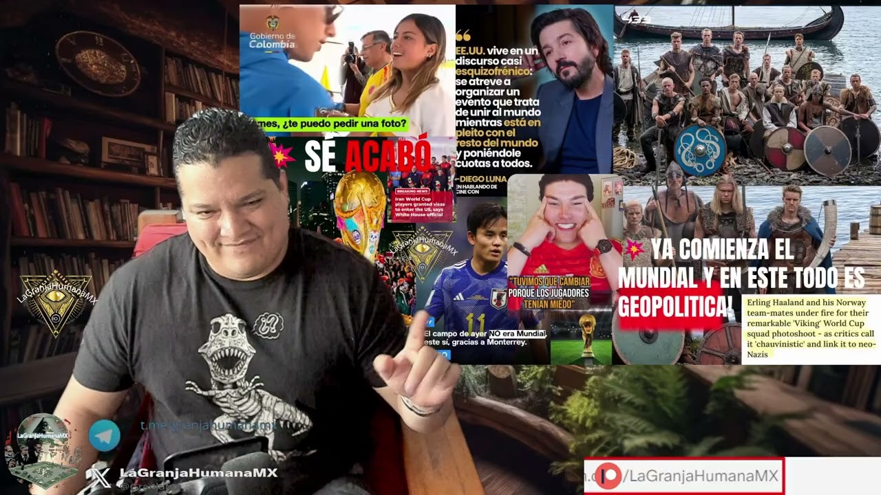 💥YA COMIENZA EL MUNDIAL Y EN ESTE TODO ES GEOPOLITICA!