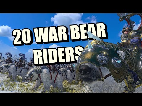 20 War Bear Riders