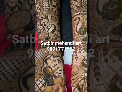 Satbir mehandi art in sonipat (HR)