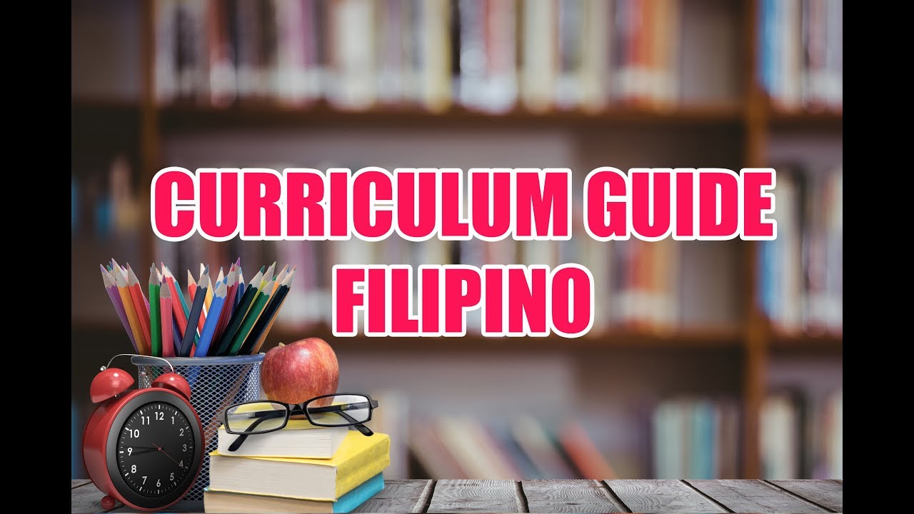 FILIPINO 9 CURRICULUM GUIDE v. 2016