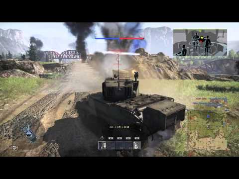 M5 light tank vs. Sherman medium tank - War Thunder
