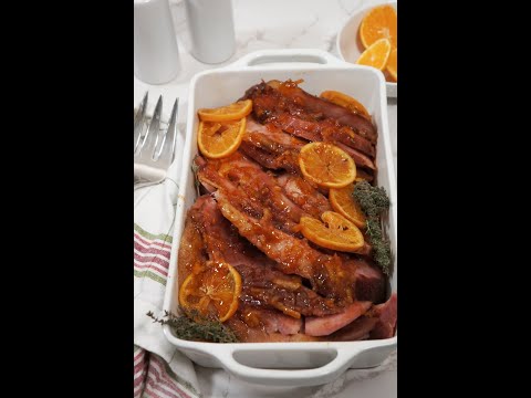 ORANGE GLAZED HAM RECIPE