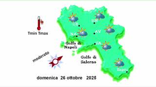 Weather. Professor Mazzarella's forecast for October 24th to 28th.
