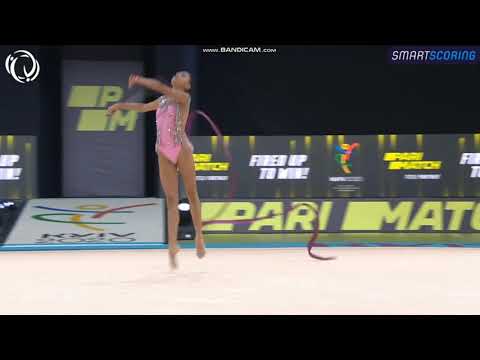Narmin BAYRAMOVA (AZE) Ribbon AA - European Championships Kyiv 2020