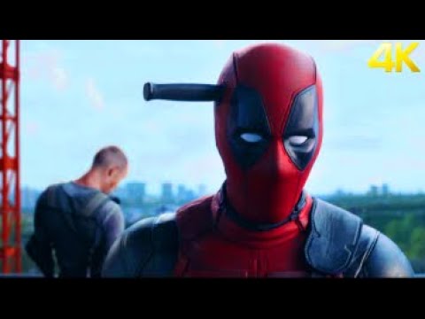 Deadpool (2016) Deadpool Vs Francis fight scene (Part 2) [4k]