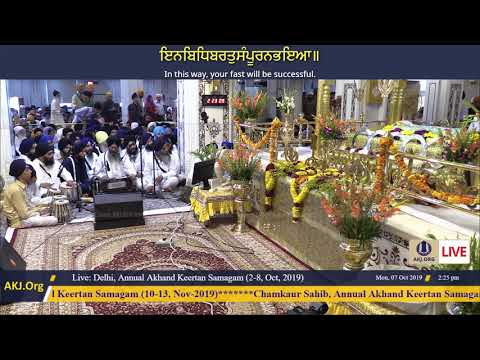 072 Delhi 7Oct2019 MonMor DSK Bhai Manpreet Singh Jee