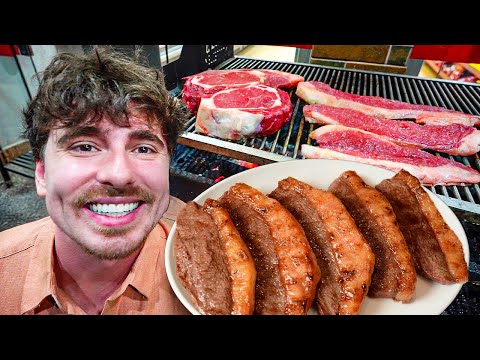 UM DIA INTEIRO COMENDO CHURRASCO EM PALMAS/TO - Mauro Churrasco, Churrasco de rua