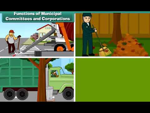 Functions of Municipal Committees and Corporations