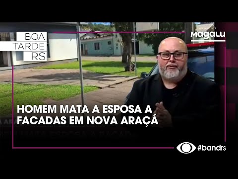 HOMEM MATA A ESPOSA A FACADAS EM NOVA ARAÇÁ