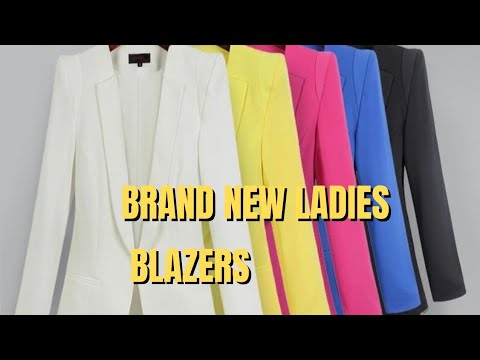 LET'S OPEN BRAND NEW LADIES BLAZERS