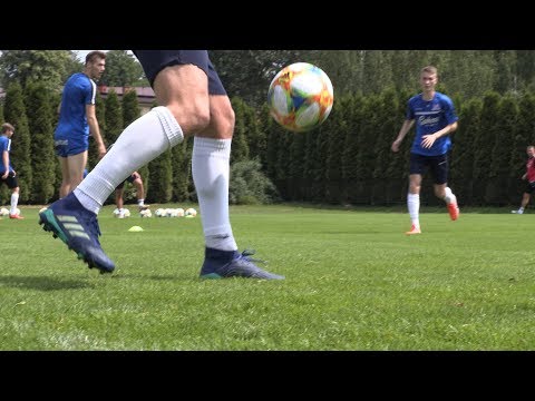 Pierwszy trening i... od razu zimny prysznic!