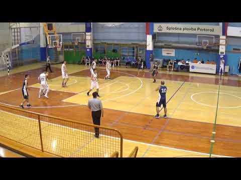 2. SKL 19.1.2019  KK PORTOROŽ - KK ECE TRIGLAV 1. polčas