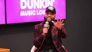 J. Howell talks journey to music, Honest project, song inspo, & more at the #DunkinMusicLoungeATL!