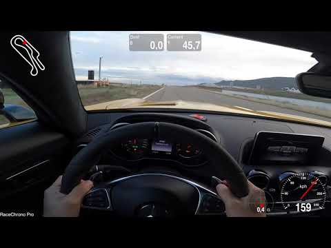 AMG GT-S on track