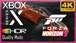 [4K/HDR] Forza Horizon 5 (Quality Mode) / Xbox Series X Gameplay