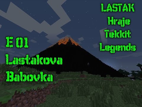 CZ/SK Tekkit Legends S02E01 Lastakova bábovka