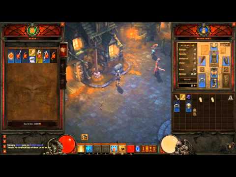 Diablo III Monk Playthrough Part 9 - Fields of Misery