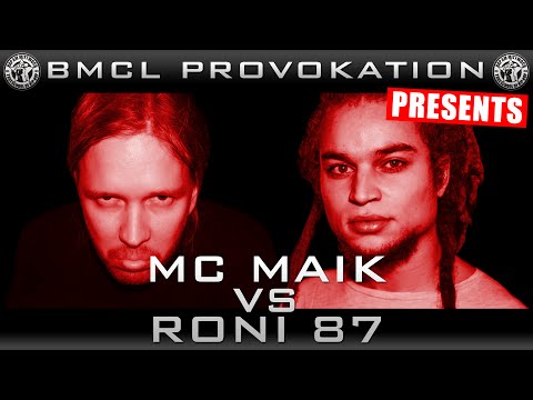 BMCL PROVOKATION: MC MAIK VS RONI 87 | AM 07.01.2015 - LIVE (ANSAGE)