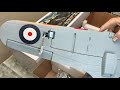 H-king Hawker Hurricane unboxing 750mm warbird RC plane ORX Flight Stabilizer gyro