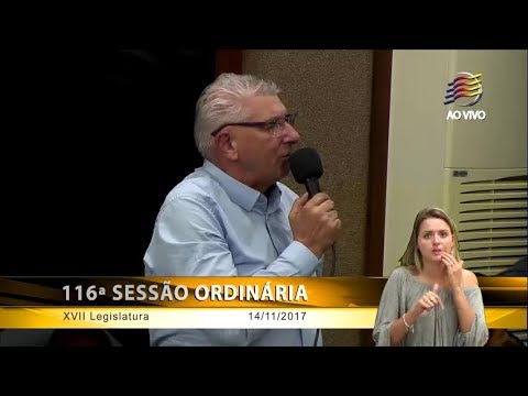 116ª Ordinária (14/11/17) - PDL 21/17 - Ver. Alceu Thomé (dv)*