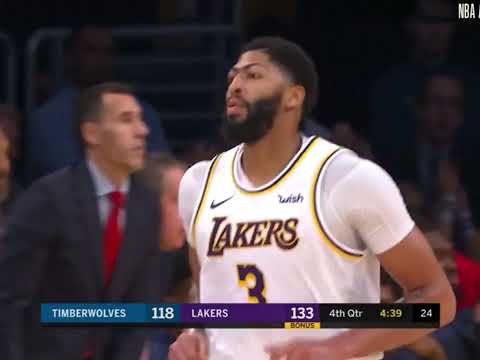 Anthony Davis 50 vs MIN (2010's 50 Point Games)