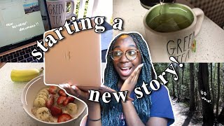 starting to write a new novel!! // writing vlog
