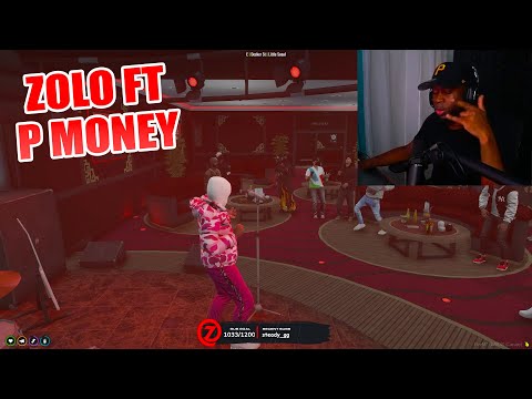 Zolo PERFORMS Song ft P Money At On Top Records 🔥 | Prodigy RP | GTA | CG