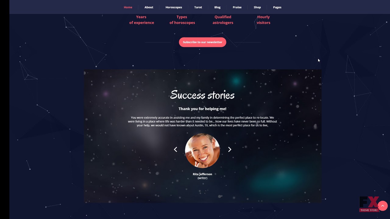 AstroCentre - Astrology Multipage Website Template TMT | Free Templat