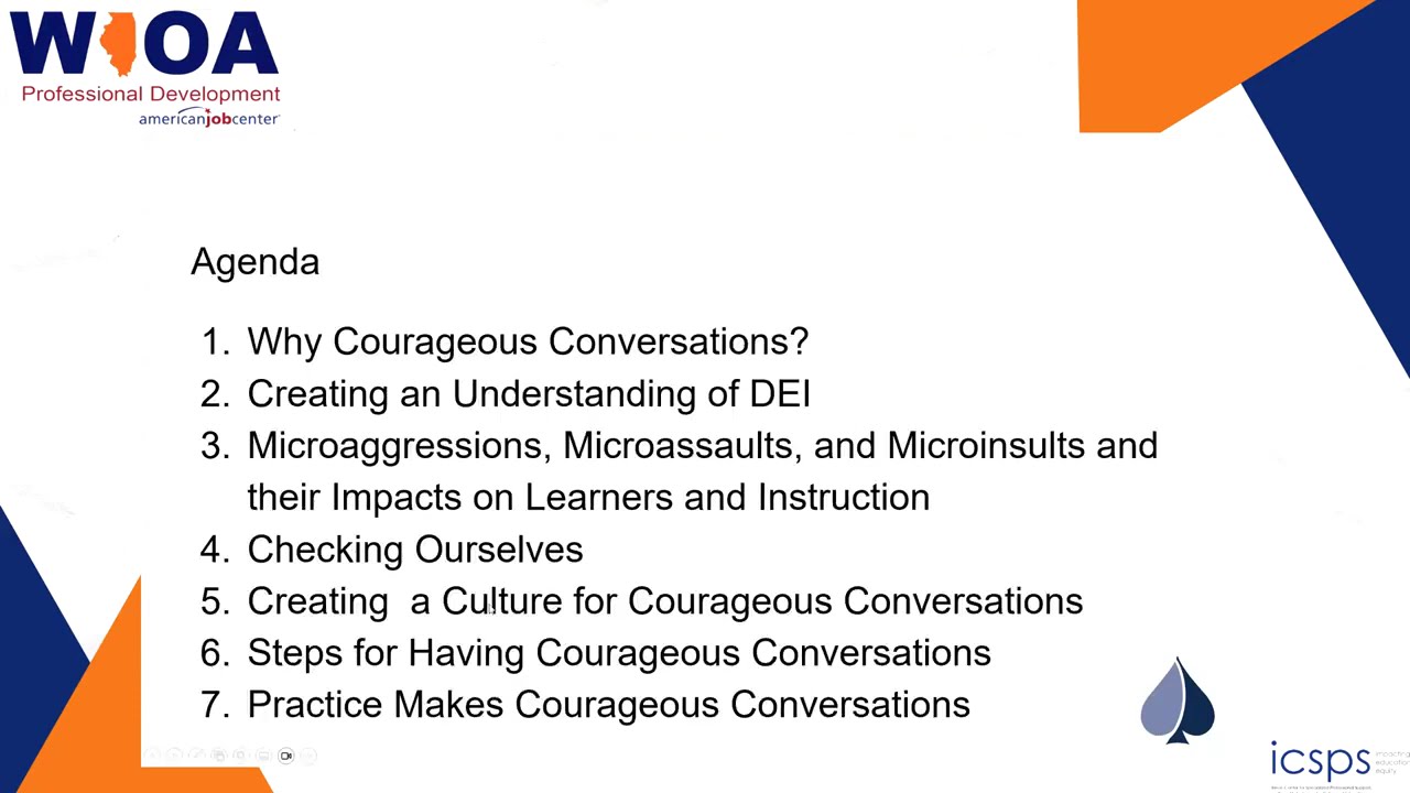 Creating a Culture for Courageous Conversations   August 21 2024