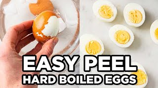 hard boiled eggs in muffin pans