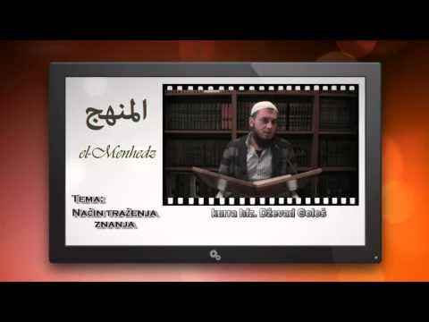 Način traženja znanja - 1. dio - prof. hfz. Dževad Gološ