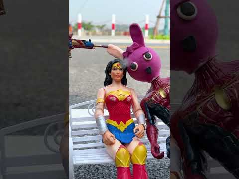 Not Spiderman's Girlfriend  Marvel Toys #sprunki #actionfigures #marvel #spiderman #gta #hulk