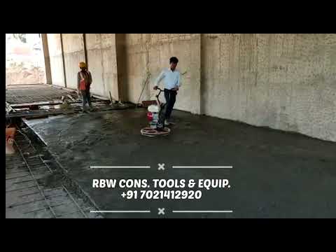 Concrete Power Trowel videos