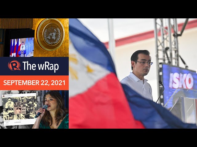 Isko Moreno plans to end divisive politics if elected president | Evening wRap