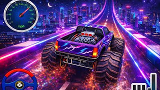 Monster Truck Ramp Stunt Madness 😱 | Extreme Jumps & Crazy Crashes