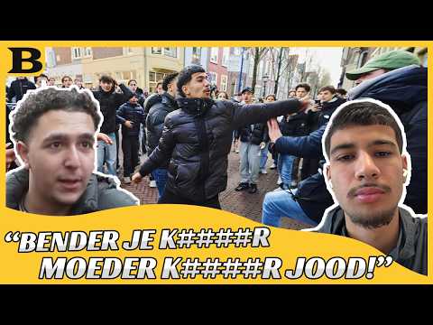 DELFTS TUIG JAAGT OP BENDER EN CAMERAMAN TIJDENS ANTI-PVV DEMO