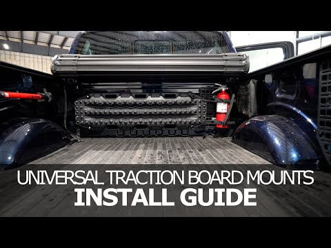 Universal Traction Board Mounts Install Guide