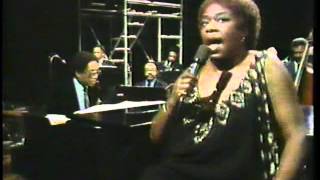 SARAH VAUGHAN &quot;I Let a Song Go Out of My Heart&quot; - 1981 DUKE ELLINGTON tribute