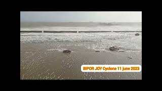 Watch “biporjoy cyclone at porbandar 11 june 2023” on YouTube