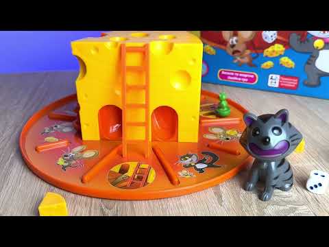 Настольная игра для детей Fun Game Охота на сыр - фото 1 - id-p1878677937