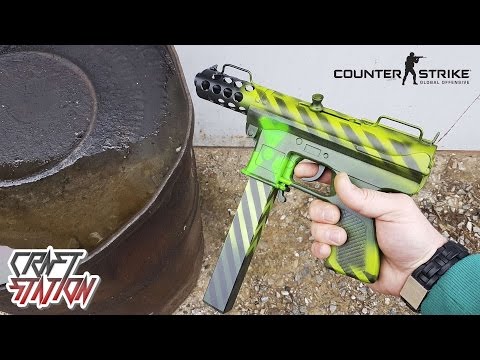 How to make Tec-9 | Nuclear Threat - CS:GO DIY Free templates