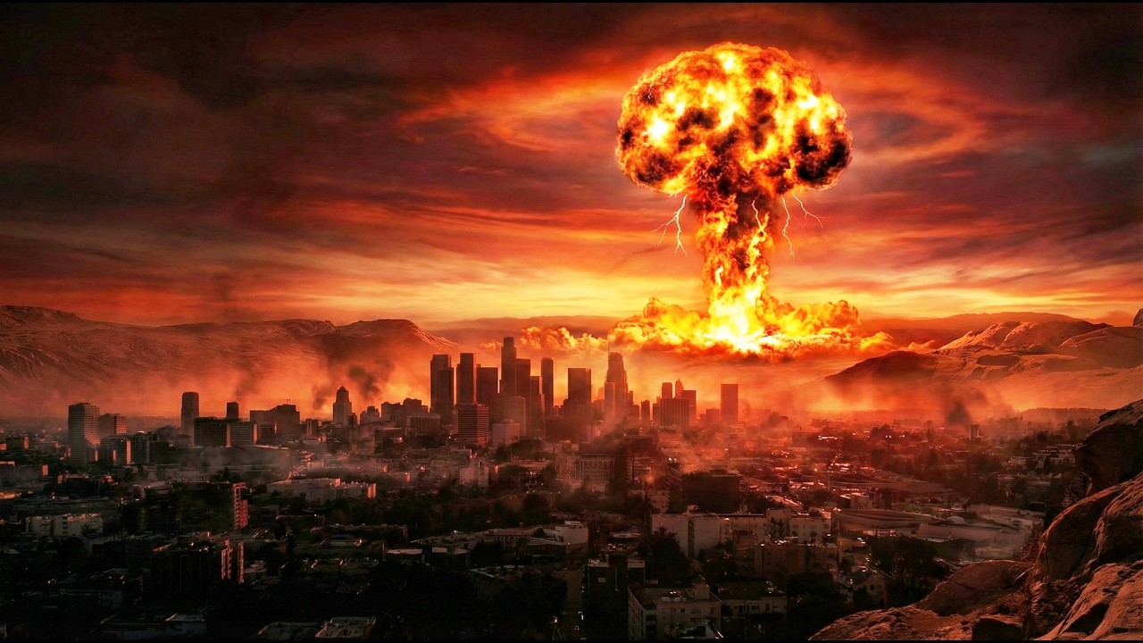 City After Nuclear Explosion | Dark Post-Apocalyptic Sci-Fi Ambient Music & Radioactive Wasteland