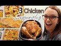 3 EASY CASSEROLES USING ROTISSERIE CHICKEN RECIPES FOR ROTISSERIE CHICKEN