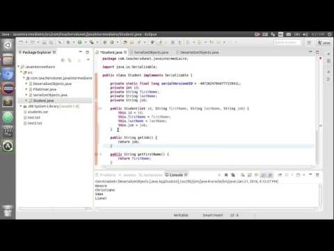JAVA Intermédiaire 1 Introduction