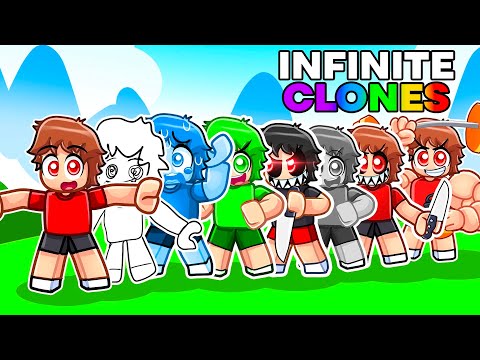 Roblox INFINITE CLONES With MY CRAZY FAN GIRLS...