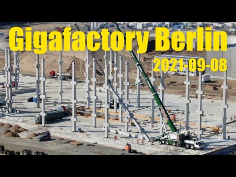 Giga Berlin | 2021-09-08 | Timelapse